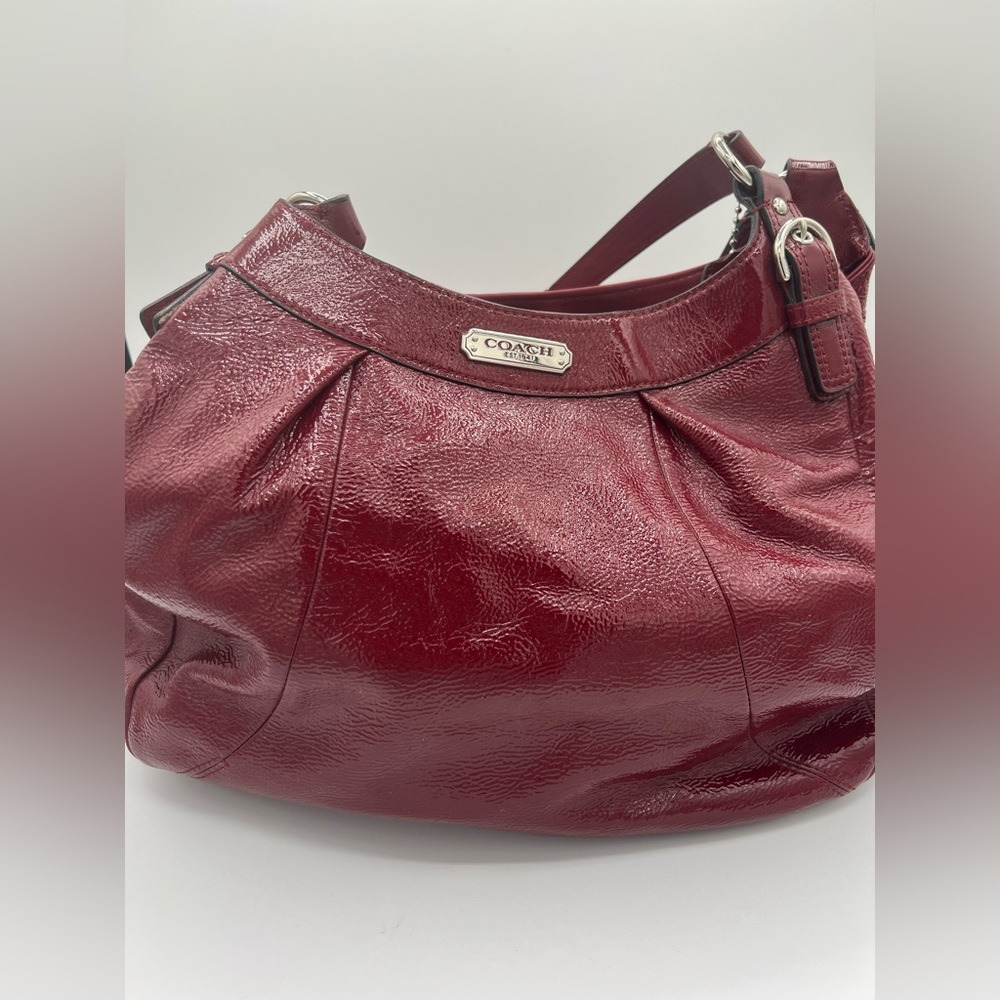 Coach Hobo Bag | Red Leather | EUC